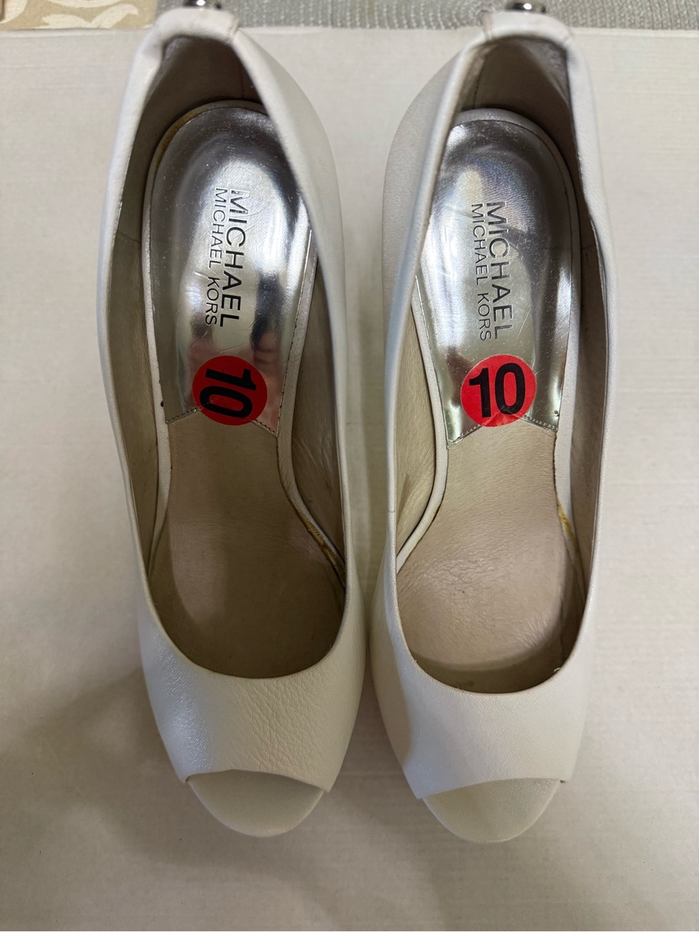 MICHAEL Michael Kors Women's white shoes